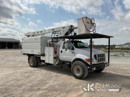 (New London, MO) Altec LRV60E70, Over-Center Bucket Truck mounted behind cab on 2002 Ford F750 Chipp