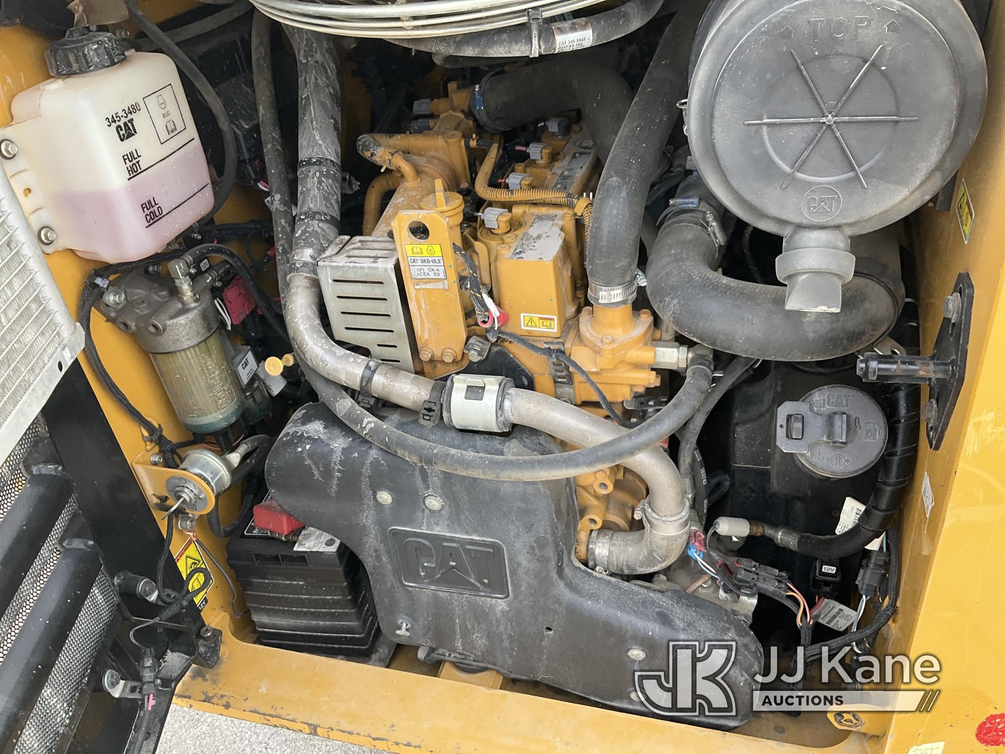 (Kansas City, MO) 2018 Cat 289D Tracked Skid Steer Loader Runs, Moves, & Operates) (Has Engine Noise