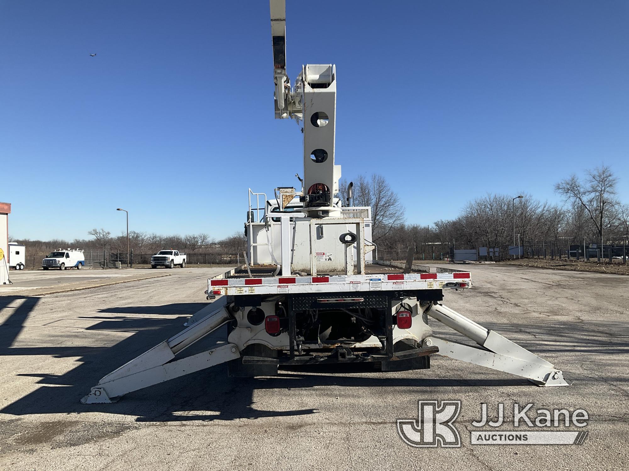 (Kansas City, MO) Versalift VST9000, Articulating & Telescopic Material Handling Bucket Truck rear m