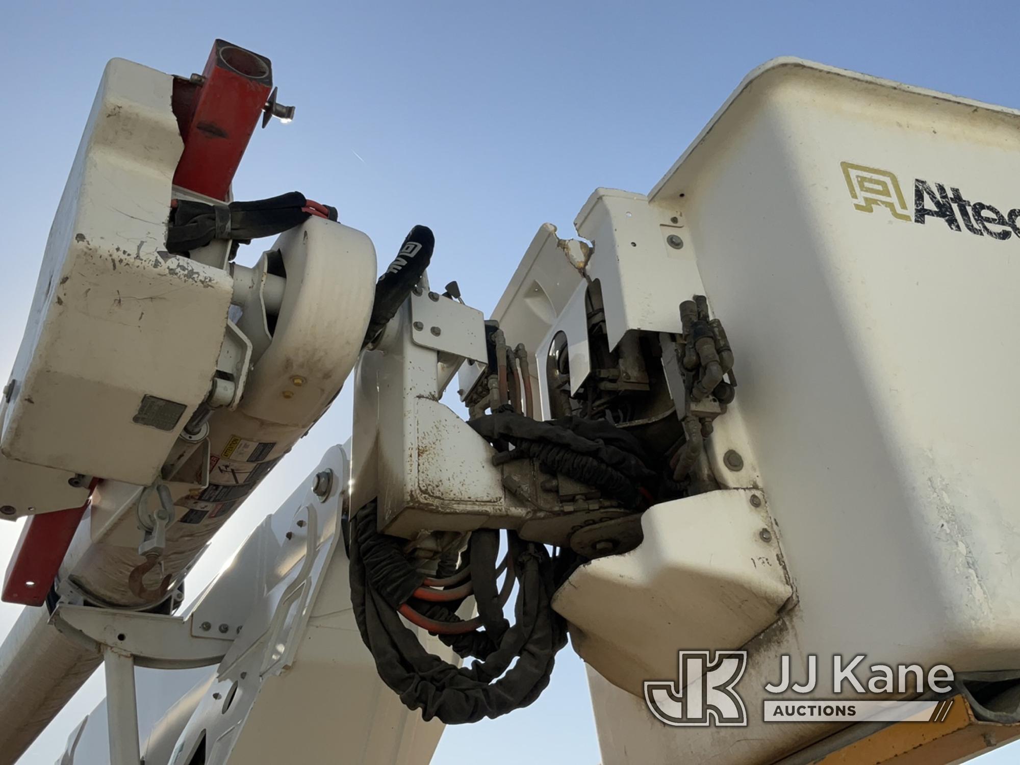 (Saint Joseph, MO) Altec AM862, Over-Center Material Handling Bucket Truck rear mounted on 2003 Inte