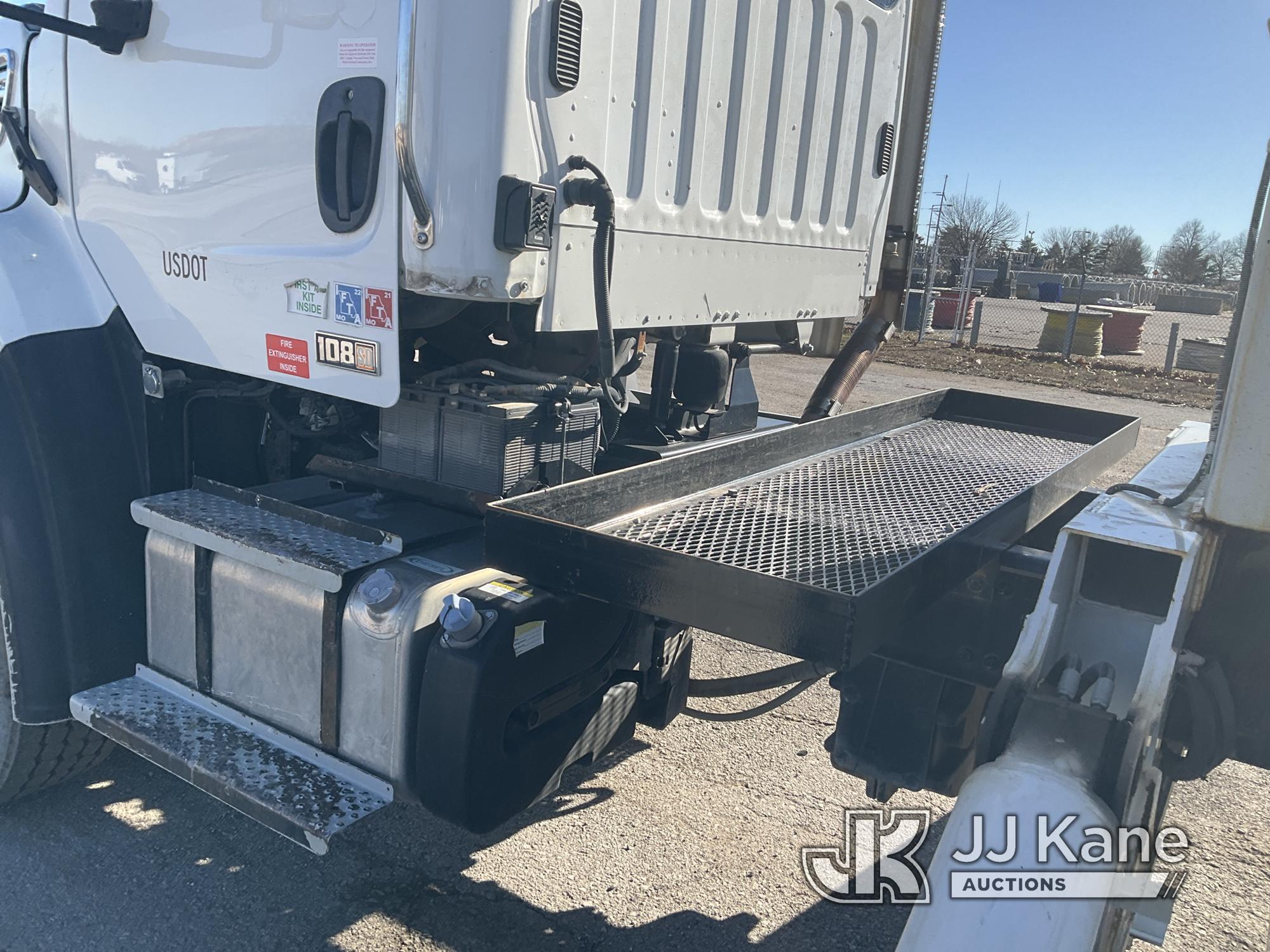 (Kansas City, MO) Versalift VST9000, Articulating & Telescopic Material Handling Bucket Truck rear m