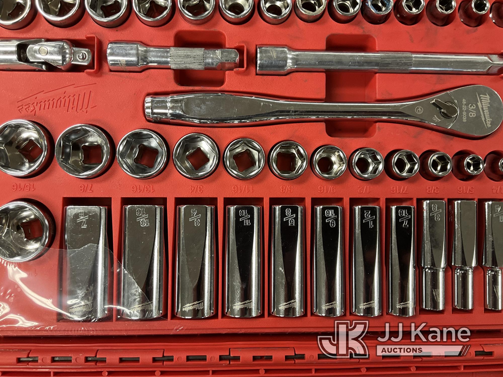 (Jurupa Valley, CA) Socket Sets (New/Used) NOTE: This unit is being sold AS IS/WHERE IS via Timed Au