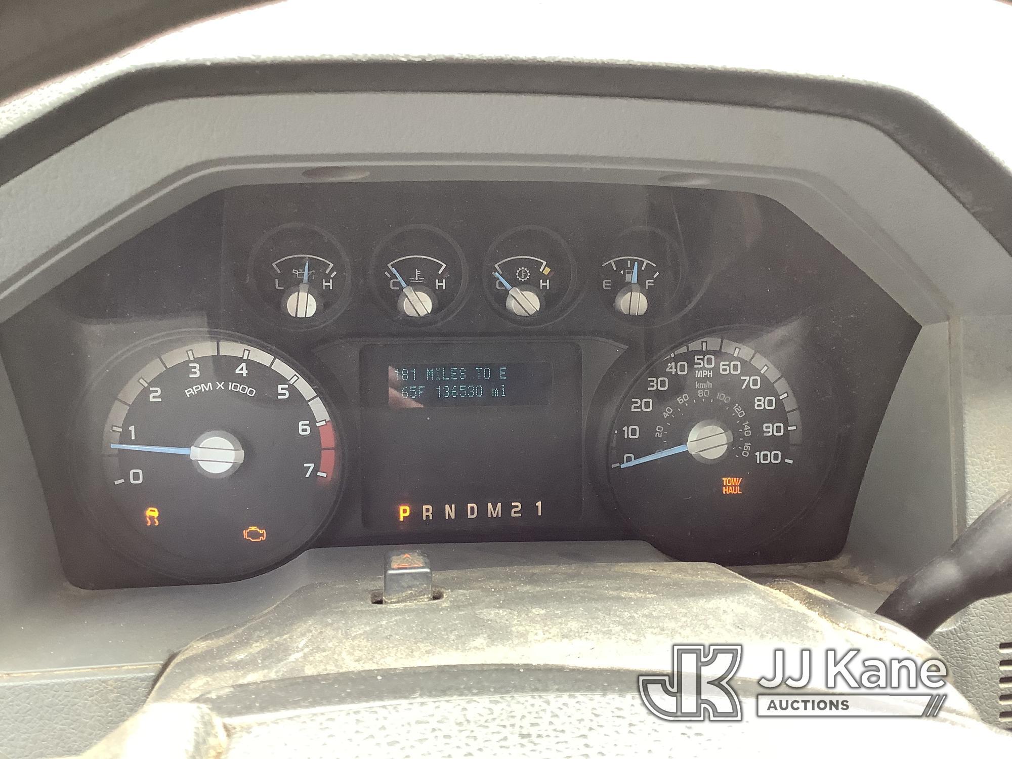 (Frederick, MD) 2014 Ford F250 4x4 Extended-Cab Pickup Truck Runs & Moves, Check Engine Light On, Tr