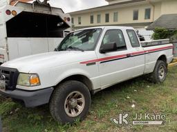 (Harmans, MD) 2011 Ford Ranger 4x4 Extended-Cab Pickup Truck Not Running, Condition Unknown, Hood Do