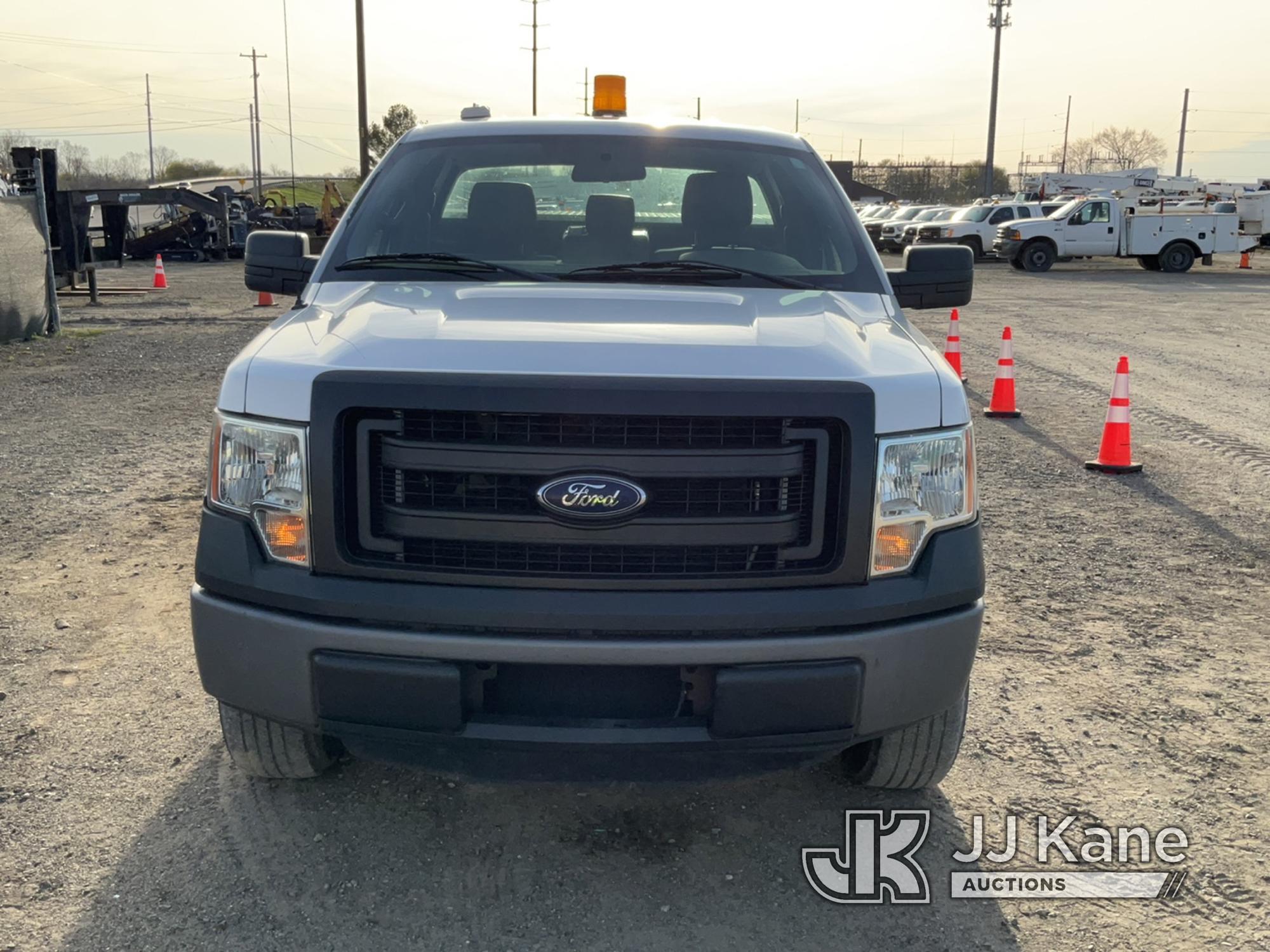 (Charlotte, MI) 2013 Ford F150 Pickup Truck Runs, Moves, Rust, Body Damage, Check Engine Light