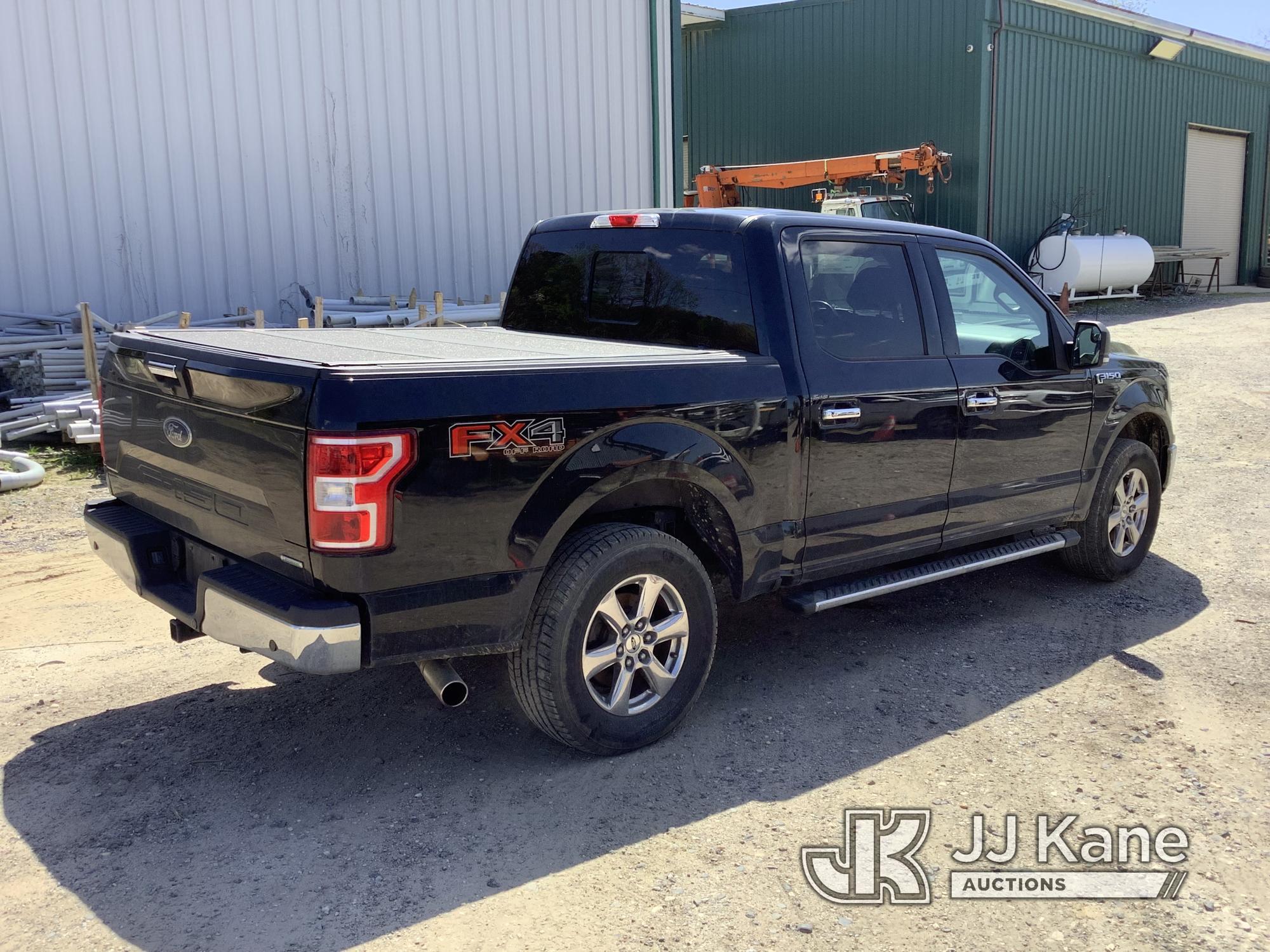 (Harmans, MD) 2018 Ford F150 4x4 Crew-Cab Pickup Truck, Has transmission issues Rune& Moves, Engine