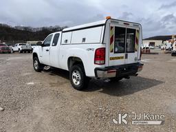 (Smock, PA) 2013 GMC Sierra 2500HD 4x4 Extended-Cab Pickup Truck Runs & Moves, Rust & Body Damage