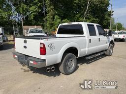 (Plymouth Meeting, PA) 2013 Ford F250 4x4 Crew-Cab Pickup Truck Runs & Moves, Body & Rust Damage