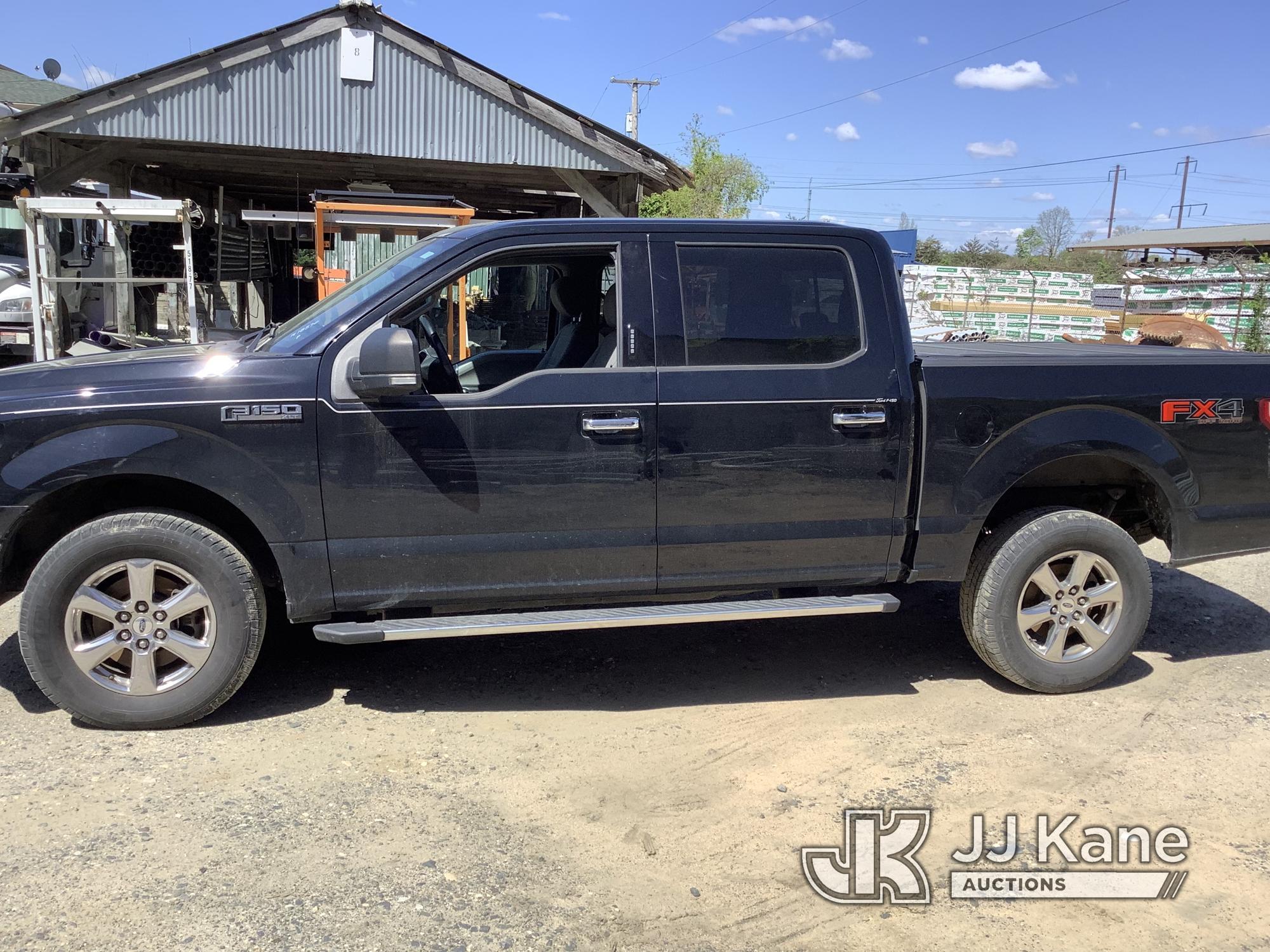 (Harmans, MD) 2018 Ford F150 4x4 Crew-Cab Pickup Truck, Has transmission issues Rune& Moves, Engine