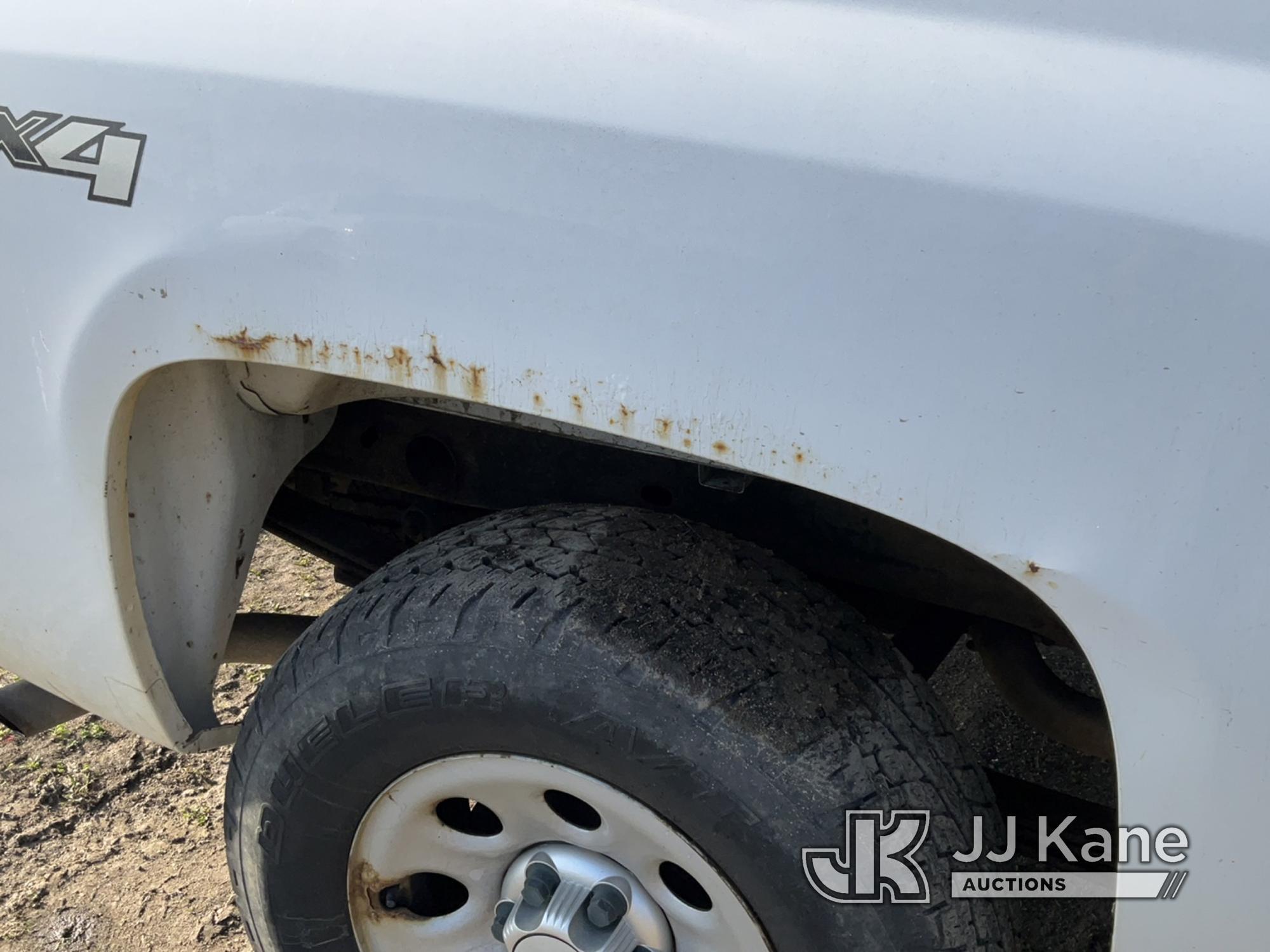 (Bellport, NY) 2012 Chevrolet Silverado 1500 4x4 Extended-Cab Pickup Truck Runs & Moves, Body Damage