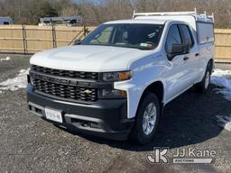 (Kings Park, NY) 2021 Chevrolet Silverado 1500 4x4 Extended-Cab Pickup Truck Runs & Moves, Body Dama