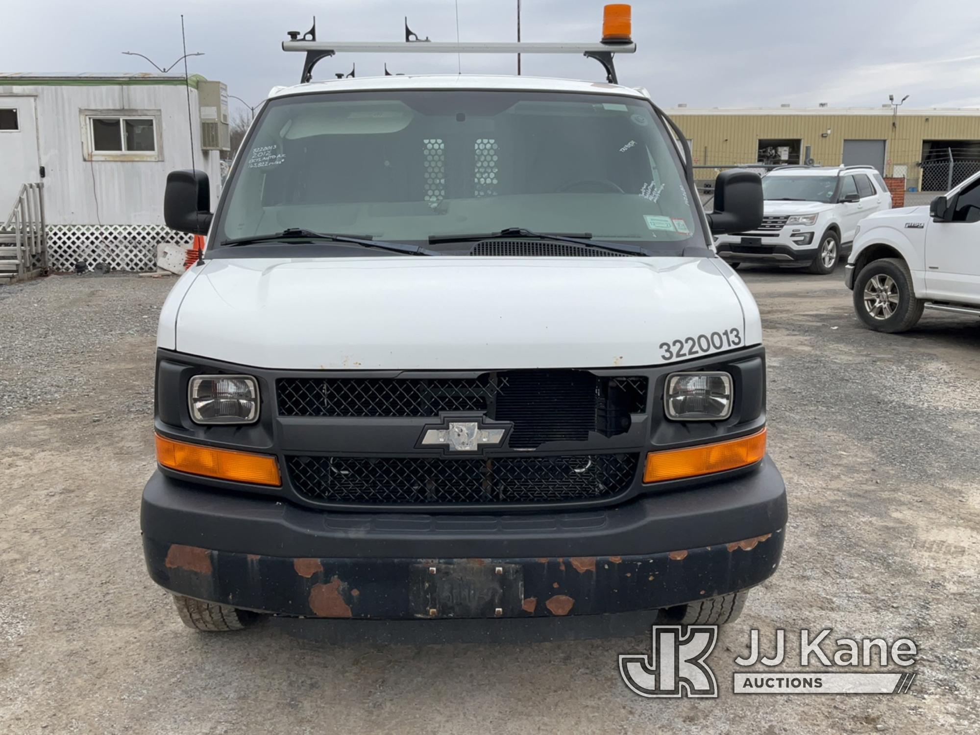 (Rome, NY) 2012 Chevrolet Express G2500 Cargo Van Runs & Moves, Body & Rust Damage, ABS Light On, St