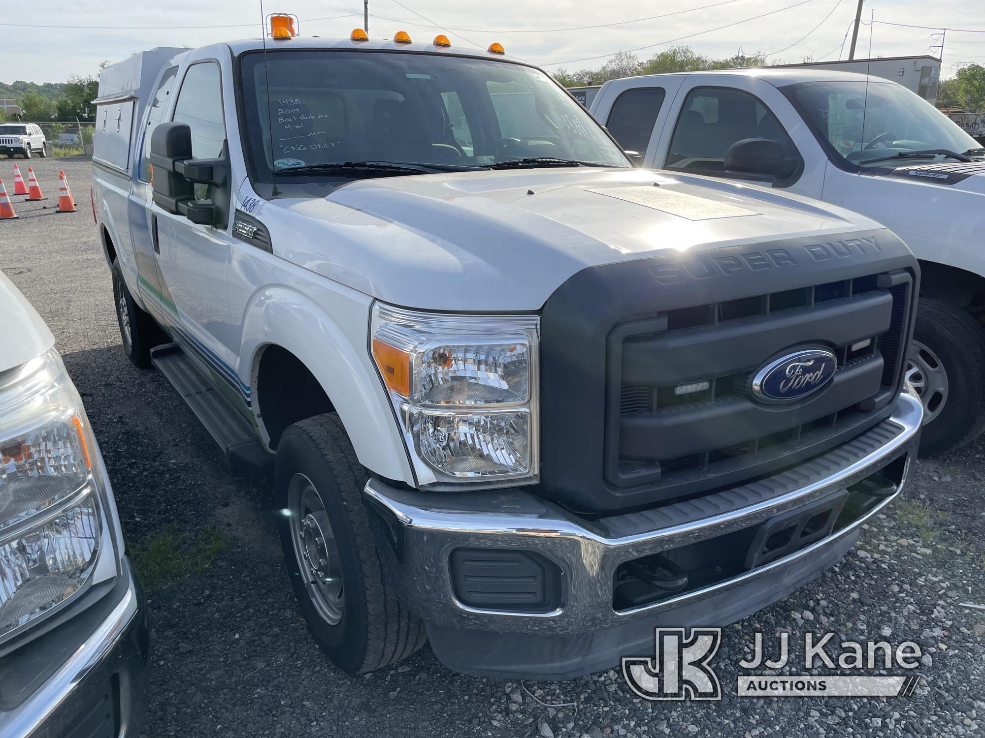 (Plymouth Meeting, PA) 2014 Ford F250 4x4 Extended-Cab Pickup Truck CNG Only) (Not Running Condition