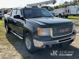 (Bellport, NY) 2011 GMC Sierra 1500 Crew-Cab Pickup Truck Runs & Moves, Body & Rust Damage, Low Oil