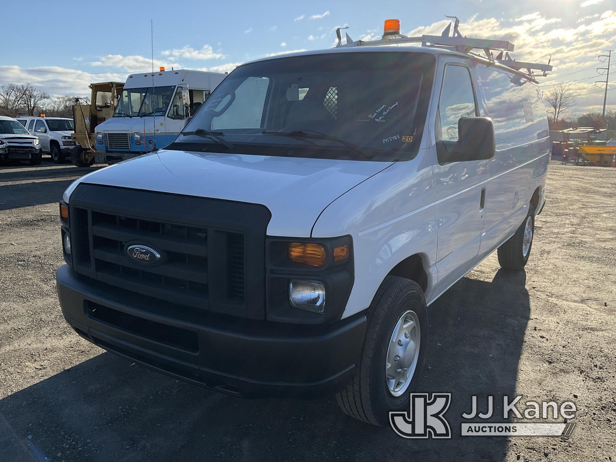 (Plymouth Meeting, PA) 2011 Ford E250 Cargo Van Runs & Moves, Body & Rust Damage