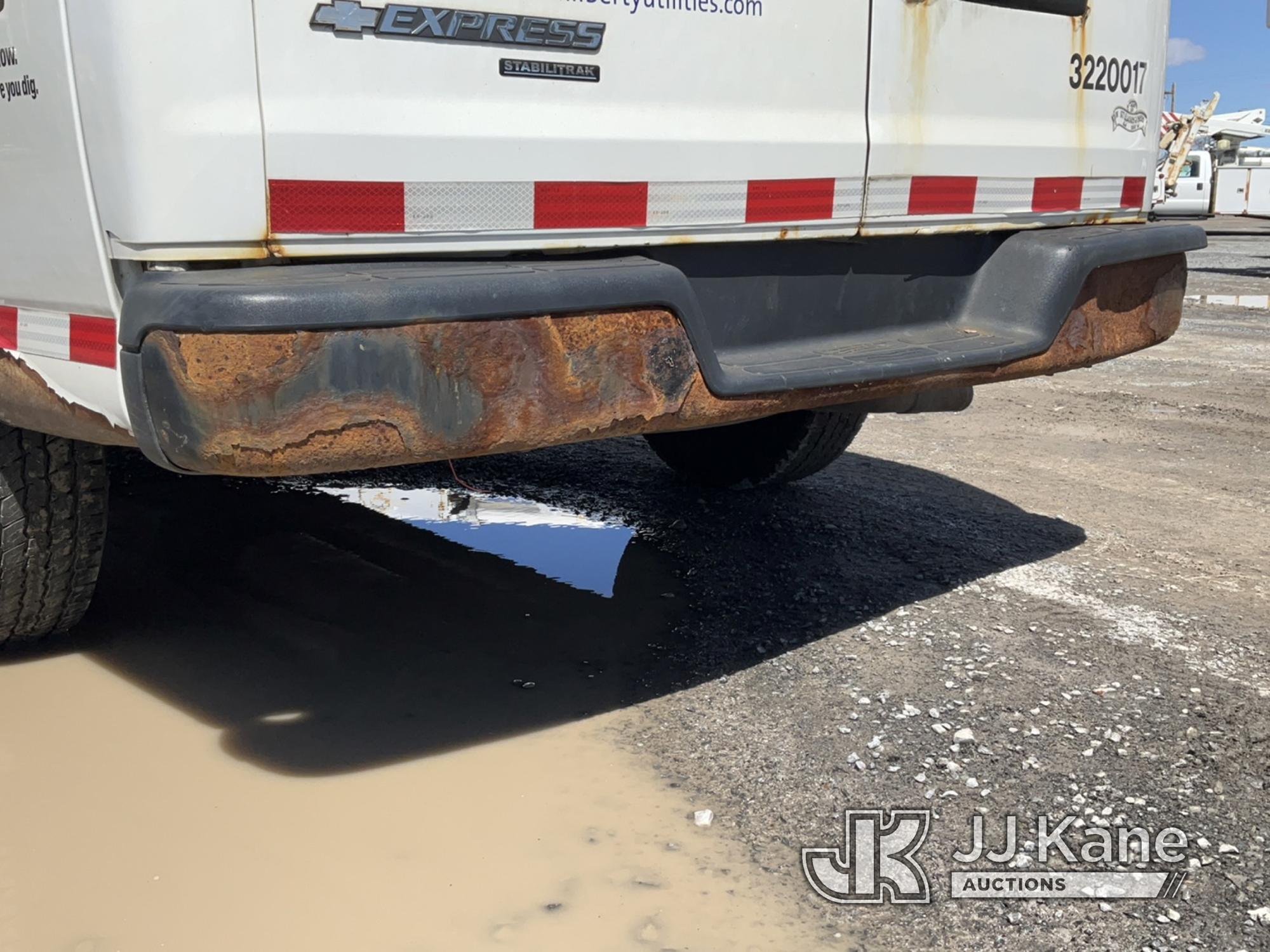 (Rome, NY) 2013 Chevrolet Express G2500 Cargo Van Runs & Moves, Body & Rust Damage