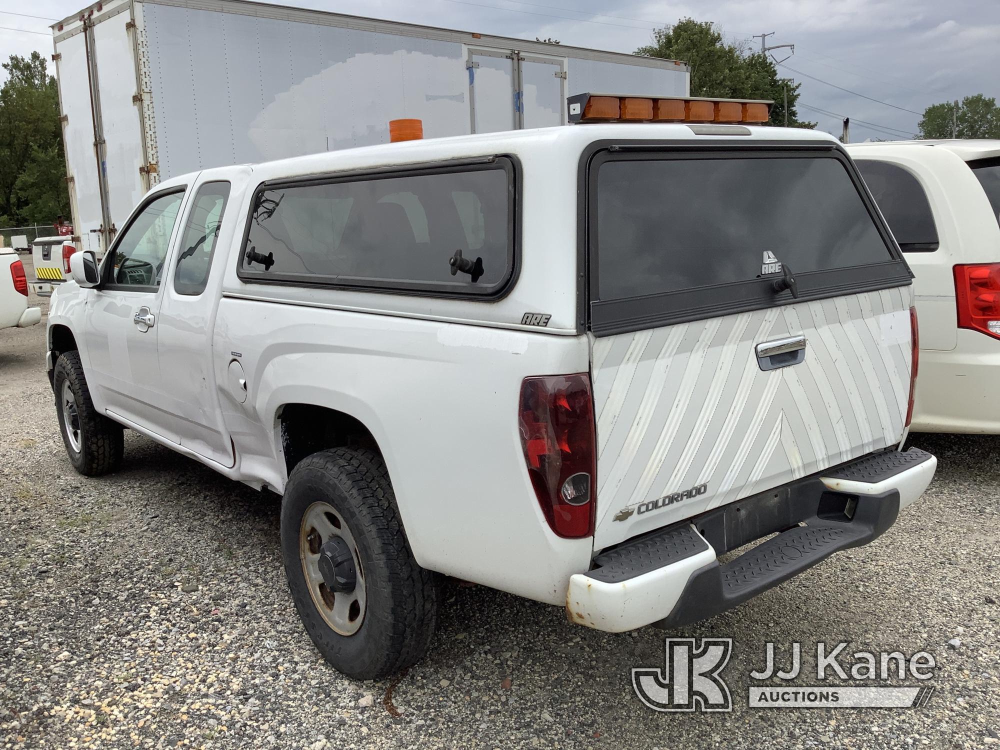 (Plymouth Meeting, PA) 2010 Chevrolet Colorado 4x4 Extended-Cab Pickup Truck No Key, Not Running, Co