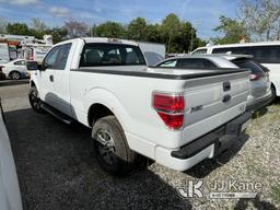 (Plymouth Meeting, PA) 2014 Ford F150 4x4 Extended-Cab Pickup Truck Not Running, Condition Unknown,