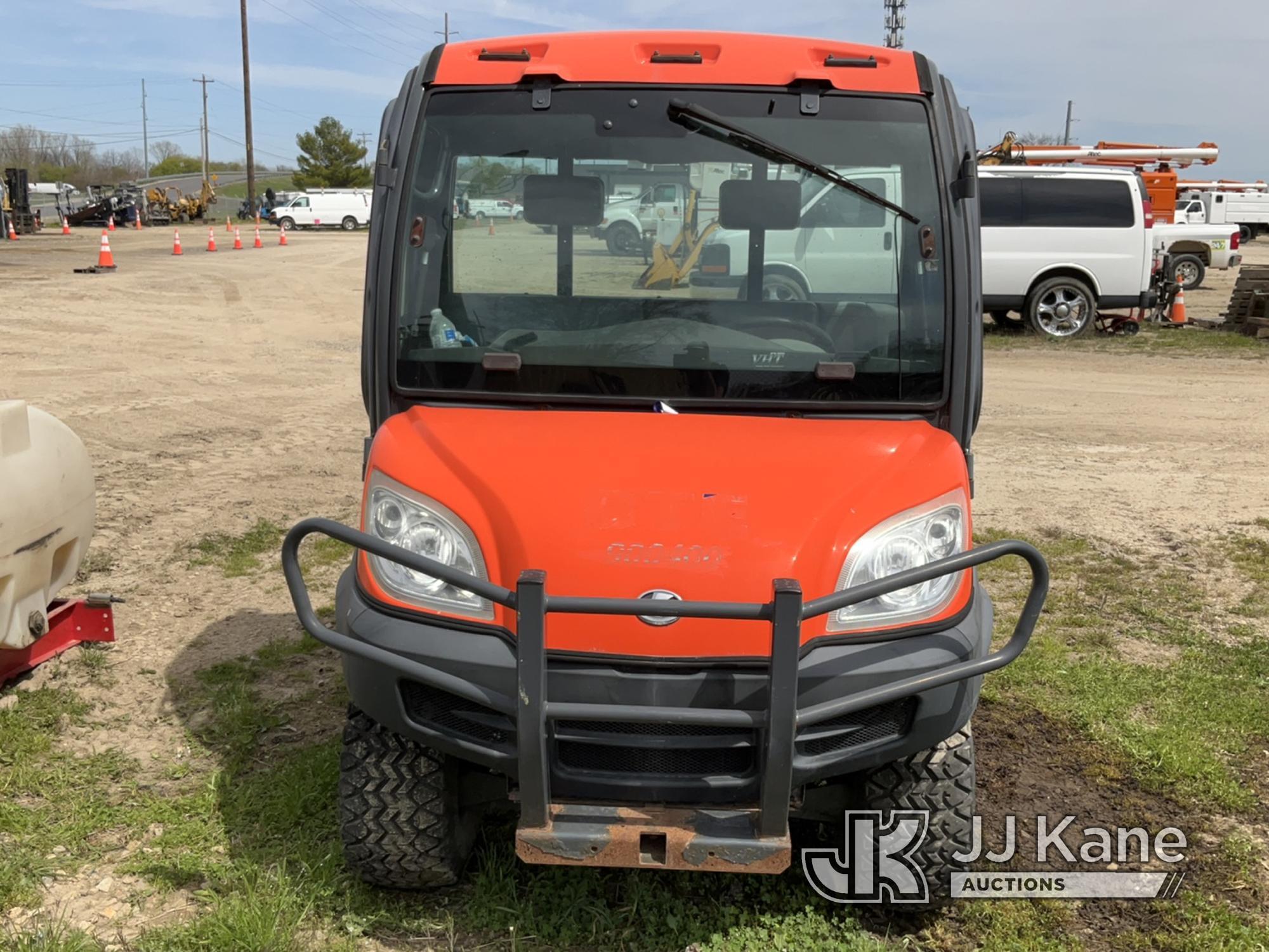 (Charlotte, MI) Kubota RTV1100 4X4 Utility Cart No Title) (Runs, Moves - Only Moves in Low and Rever