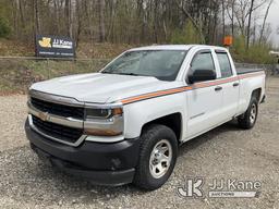 (Shrewsbury, MA) 2016 Chevrolet Silverado 1500 4x4 Extended-Cab Pickup Truck Runs & Moves) (Check En