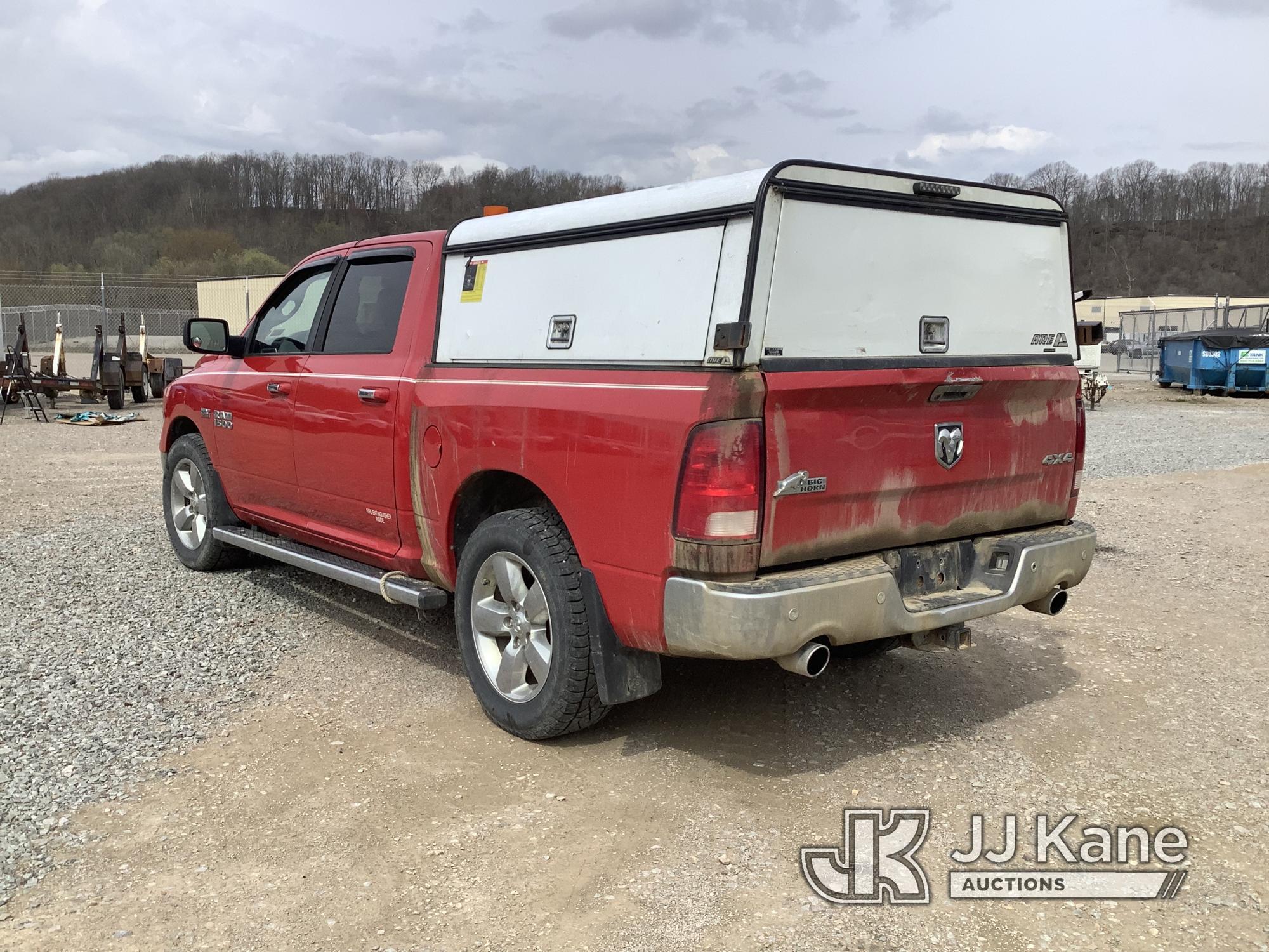 (Smock, PA) 2017 RAM 1500 4x4 Crew-Cab Pickup Truck Physical Title Unavailable, 45 Day Electronic Ti