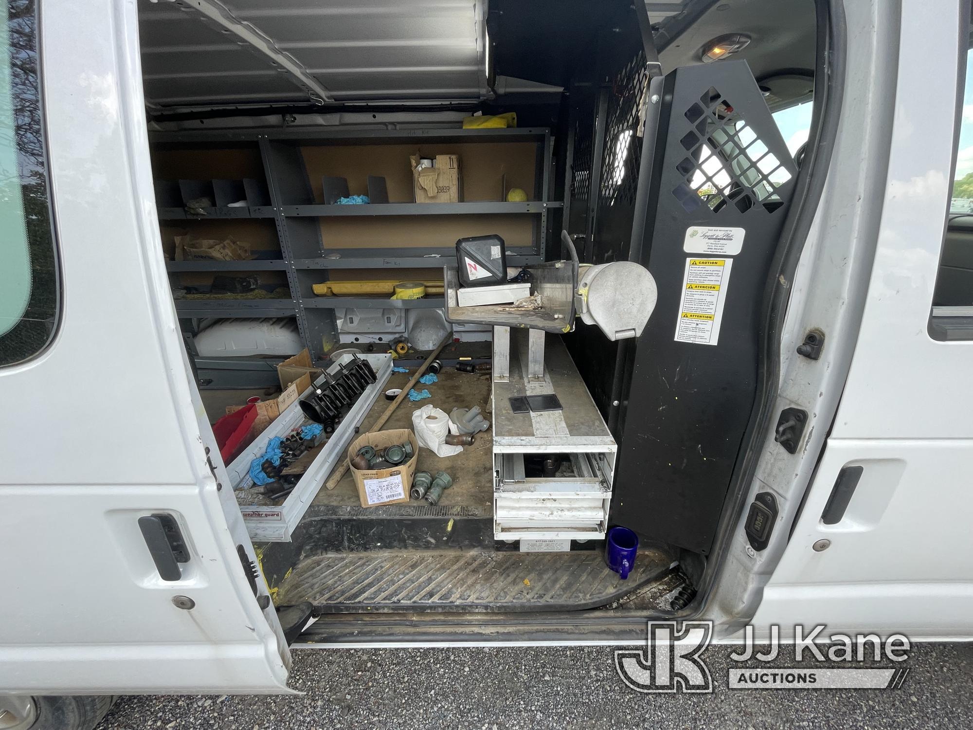 (Plymouth Meeting, PA) 2014 Ford E150 Cargo Van Runs & Moves, Body & Rust Damage