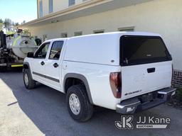 (Harmans, MD) 2008 Chevrolet Colorado Crew-Cab Pickup Truck Runs & Moves, Rust & Body Damage