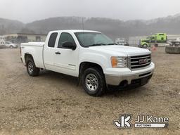 (Smock, PA) 2012 GMC Sierra 1500 4x4 Extended-Cab Pickup Truck Title Delay) (Runs & Moves, Rust, Pai