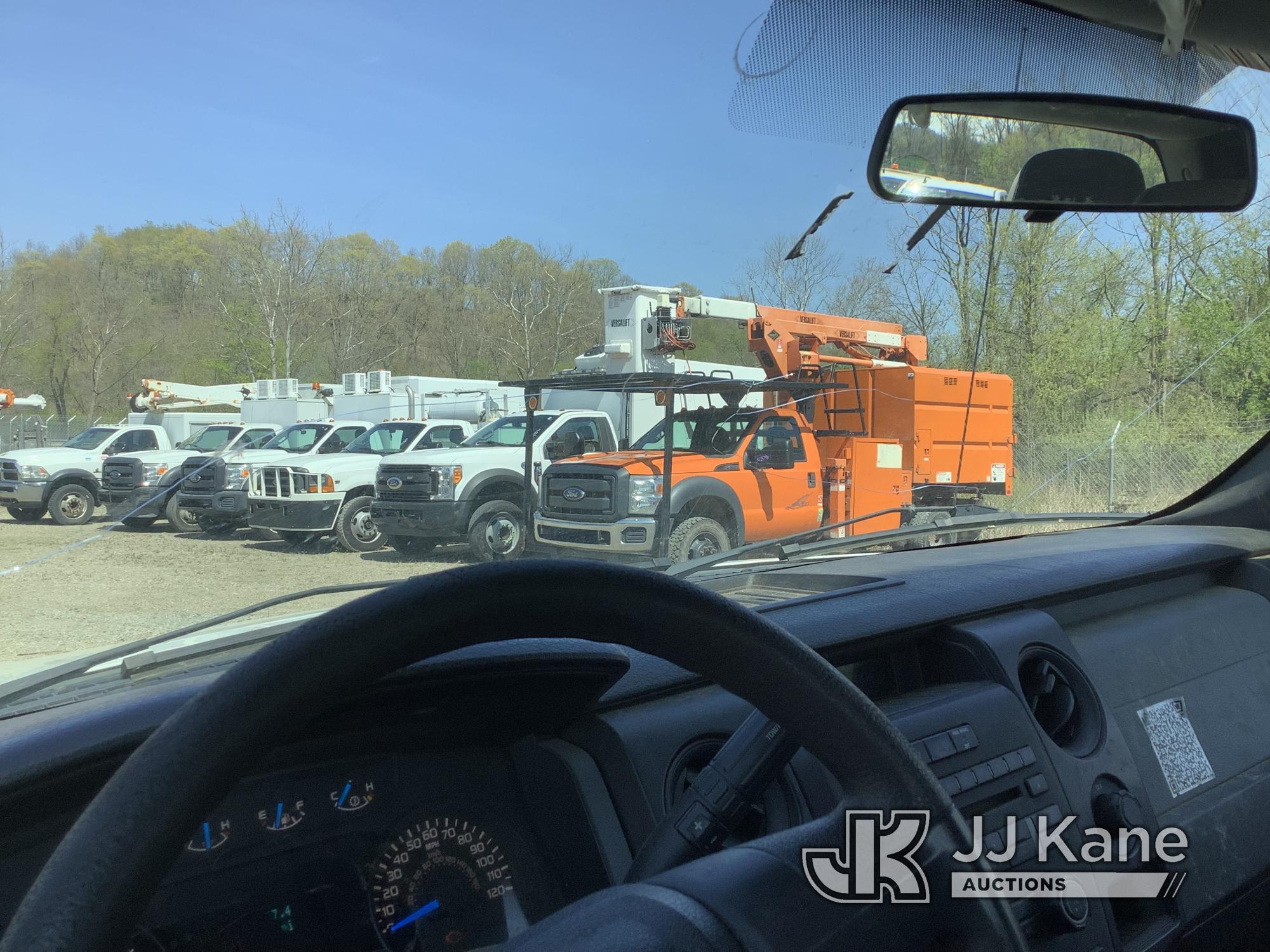 (Smock, PA) 2013 Ford F150 4x4 Extended-Cab Pickup Truck Runs Rough & Moves, Check Engine Light On,