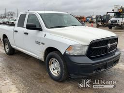 (Charlotte, MI) 2015 DODGE RAM 1500 4x4 Quad-Cab Pickup Truck Runs, Moves, Engine Light