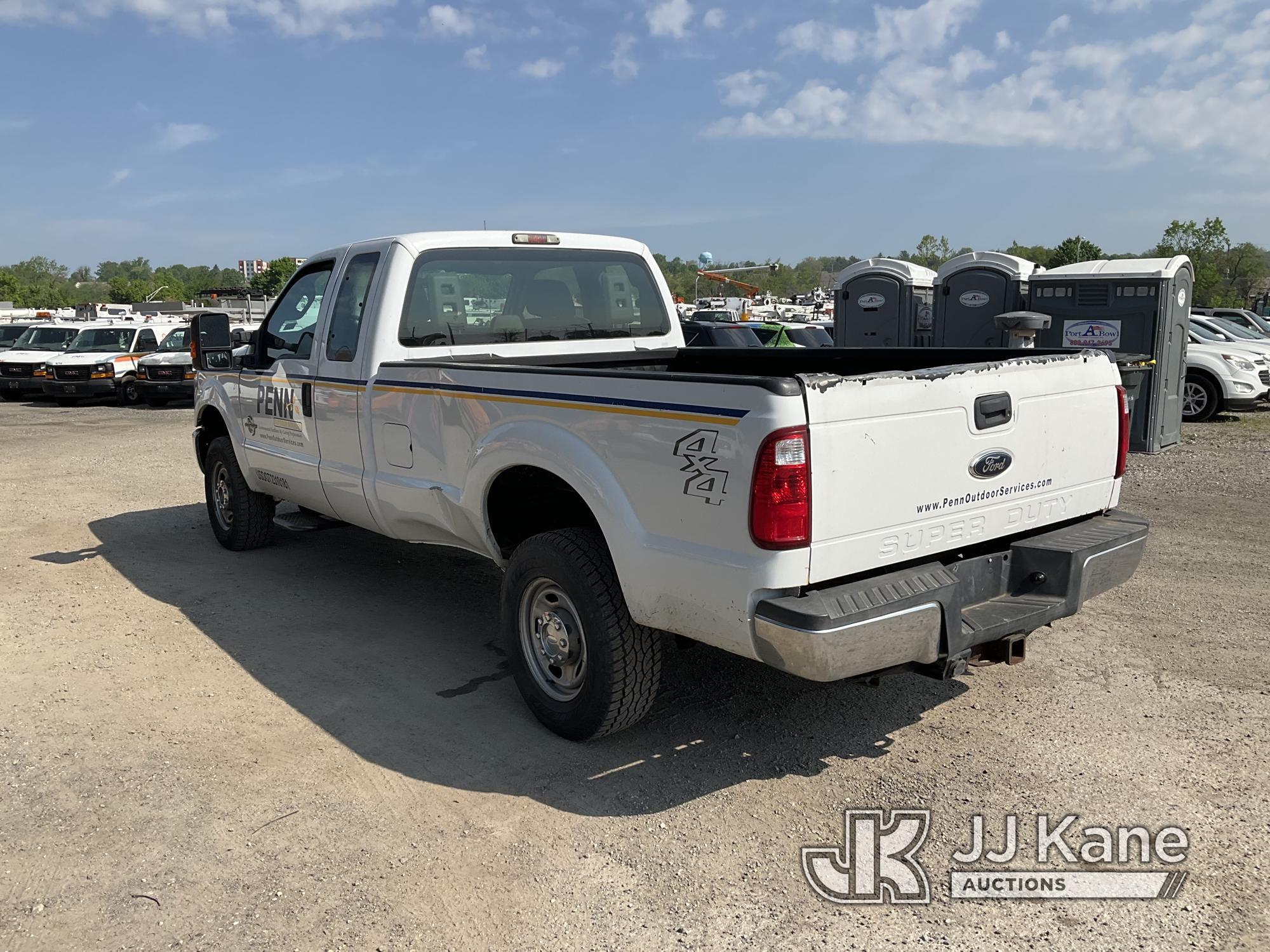 (Plymouth Meeting, PA) 2011 Ford F250 4x4 Extended-Cab Pickup Truck Runs & Moves, Body & Rust Damage