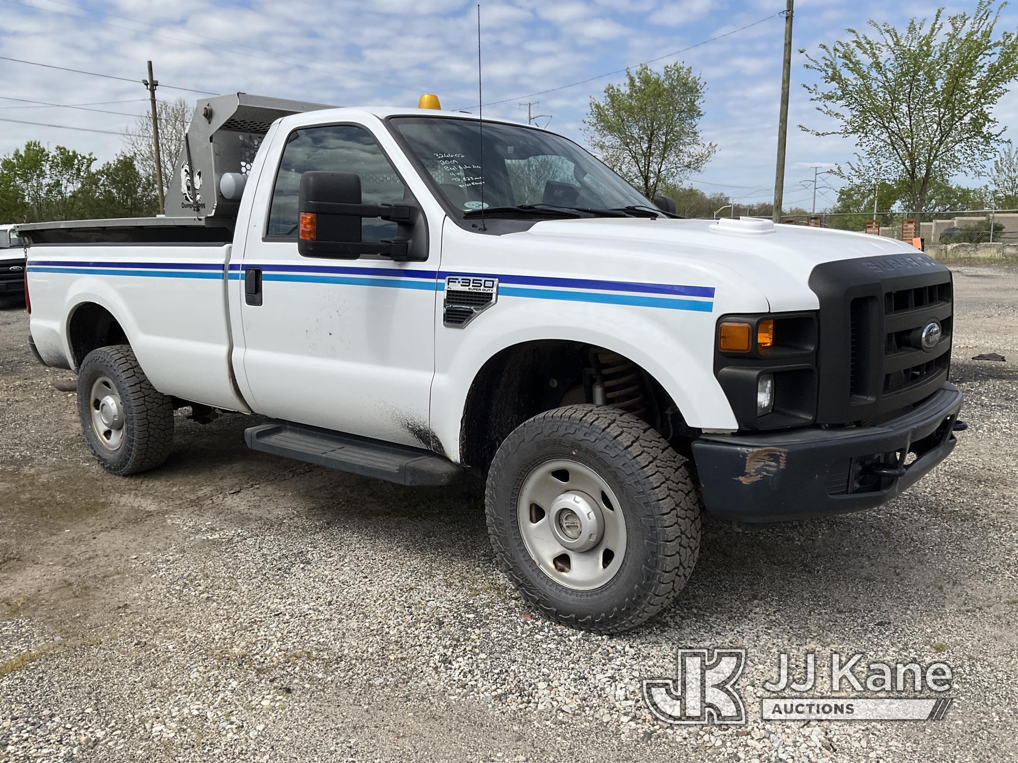 (Plymouth Meeting, PA) 2009 Ford F350 4x4 Pickup Truck Runs & Moves, Body & Rust Damage