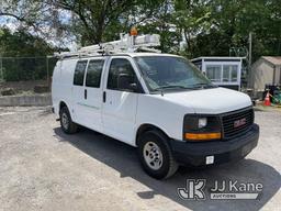 (Plymouth Meeting, PA) 2014 GMC Savana G3500 Cargo Van CNG Only) (Runs & Moves, Body & Rust Damage