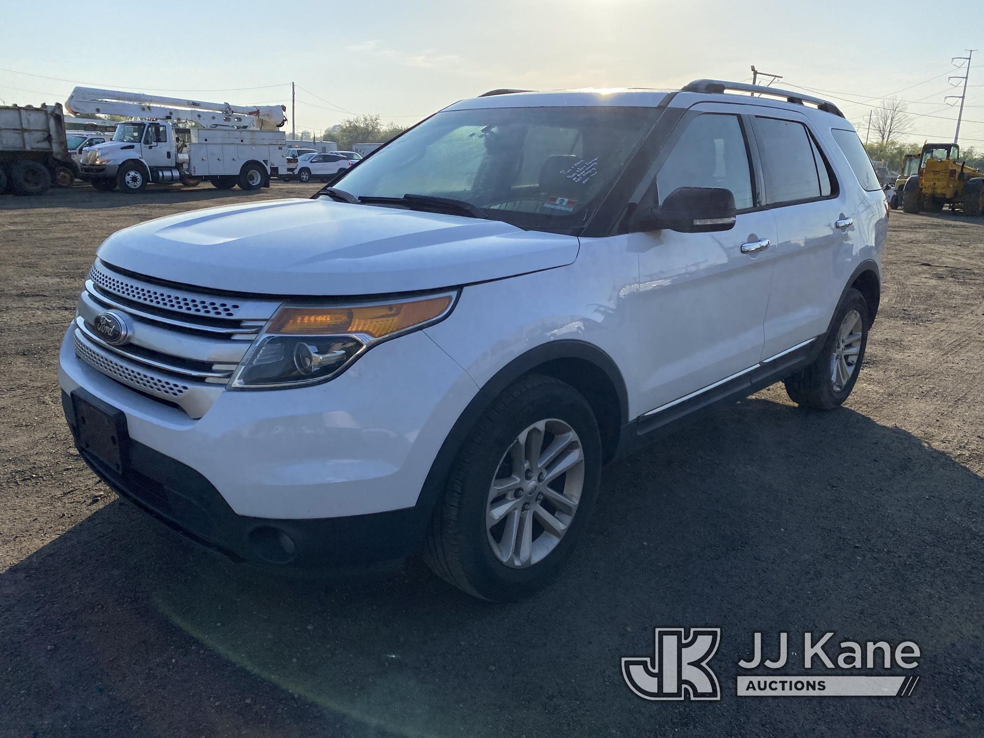 (Plymouth Meeting, PA) 2013 Ford Explorer 4x4 4-Door Sport Utility Vehicle Runs & Moves, Body & Rust