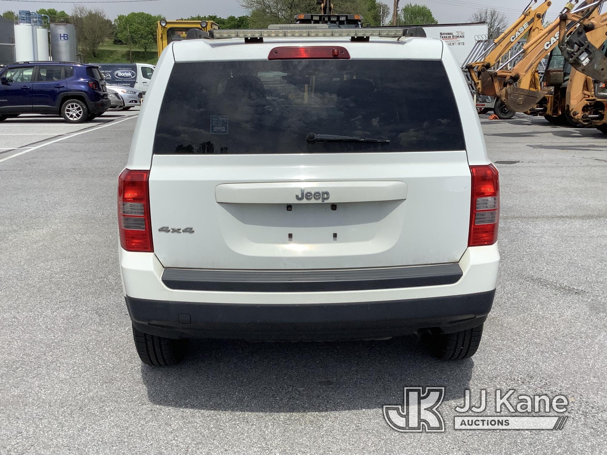 (Chester Springs, PA) 2015 Jeep Patriot 4x4 4-Door Sport Utility Vehicle Runs & Moves, Body & Rust D