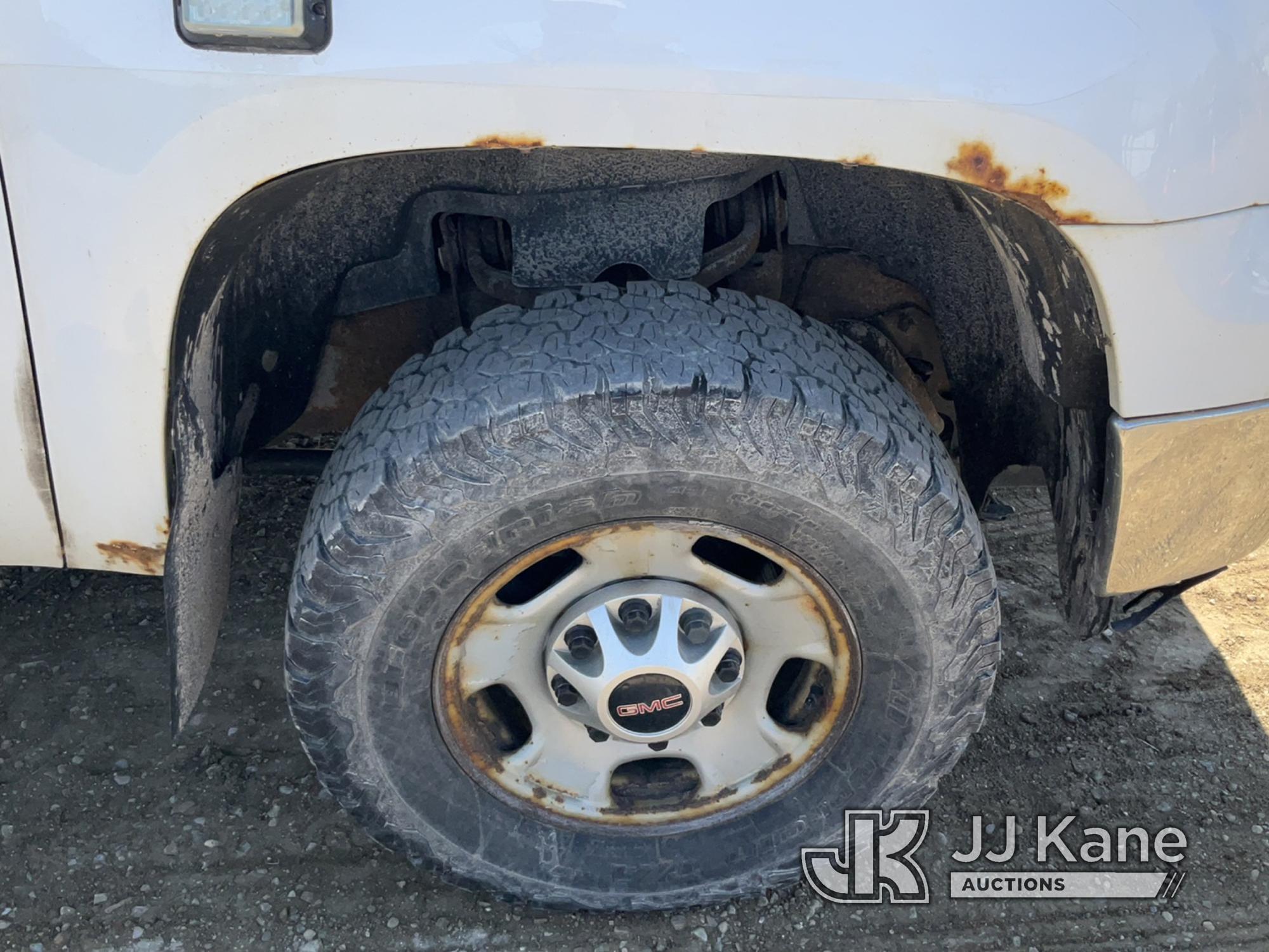 (Charlotte, MI) 2012 GMC Sierra 2500 4x4 Pickup Truck Runs & Moves) (Rust Damage, Body Damage