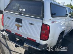 (Chester Springs, PA) 2017 Chevrolet Colorado 4x4 Extended-Cab Pickup Truck Not Running, Condition U