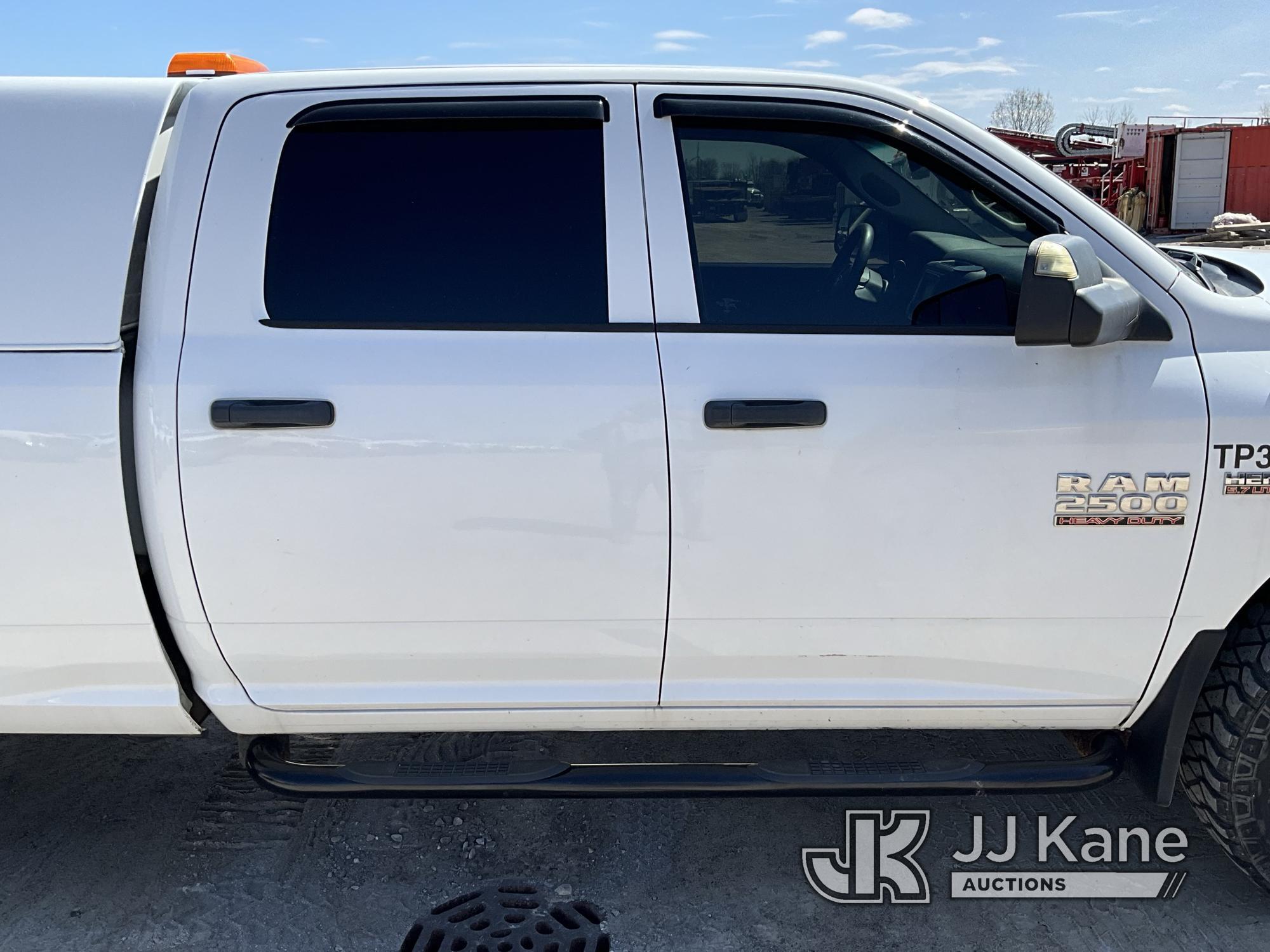 (Rosebush, MI) 2015 Dodge 2500 4x4 Pickup Truck Runs & Moves) (Check Engine Light On) (Engine Issues