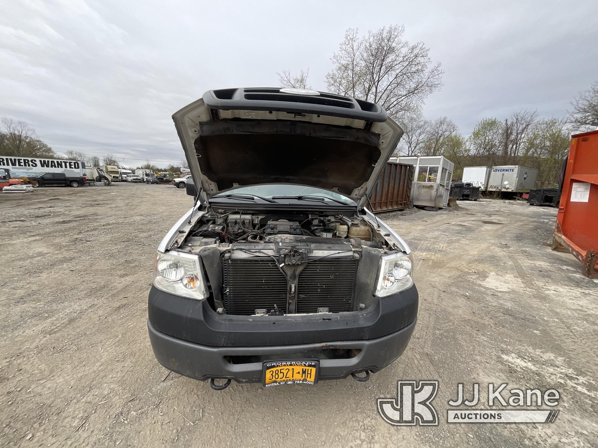 (Catskill, NY) 2008 Ford F150 4x4 Extended-Cab Pickup Truck Runs & Moves) (Brake Light On Dash, Rust