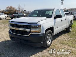 (Bellport, NY) 2016 Chevrolet Silverado 1500 4x4 Extended-Cab Pickup Truck Runs & Moves, Body & Rust