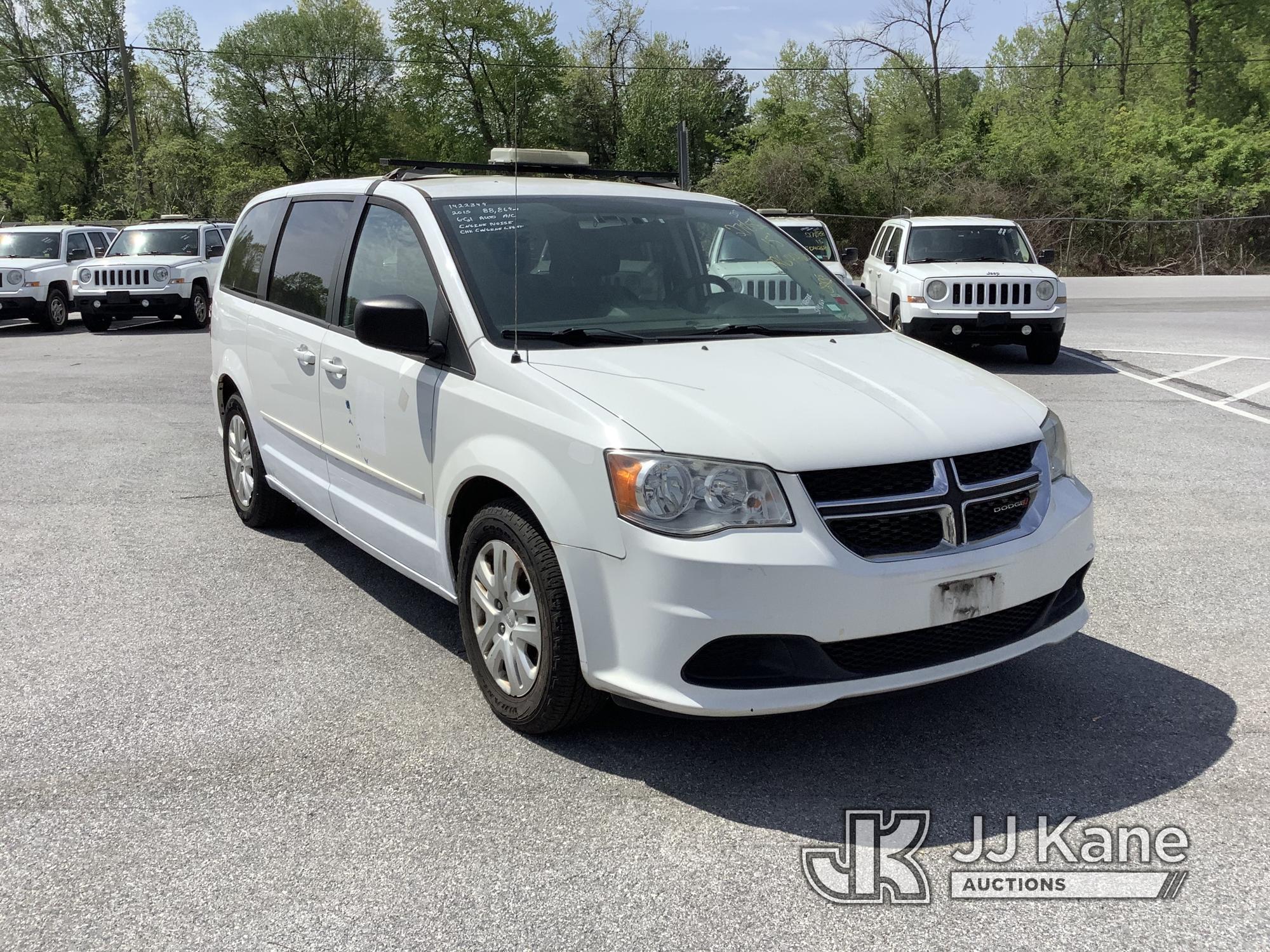 (Chester Springs, PA) 2015 Dodge Grand Caravan Mini Passenger Van Runs & Moves, Engine Noise, Check