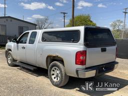 (Charlotte, MI) 2012 Chevrolet Silverado 1500 4x4 Extended-Cab Pickup Truck Runs, Moves, Rust, Body