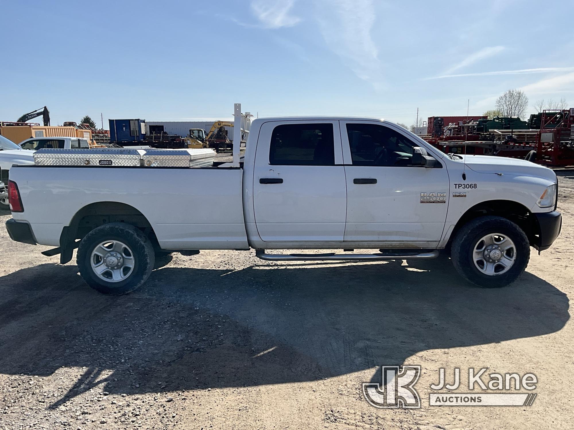 (Rosebush, MI) 2015 RAM 2500 4x4 Pickup Truck Runs & Moves) (Jump To Start,  Engine Issues,  Tailgat