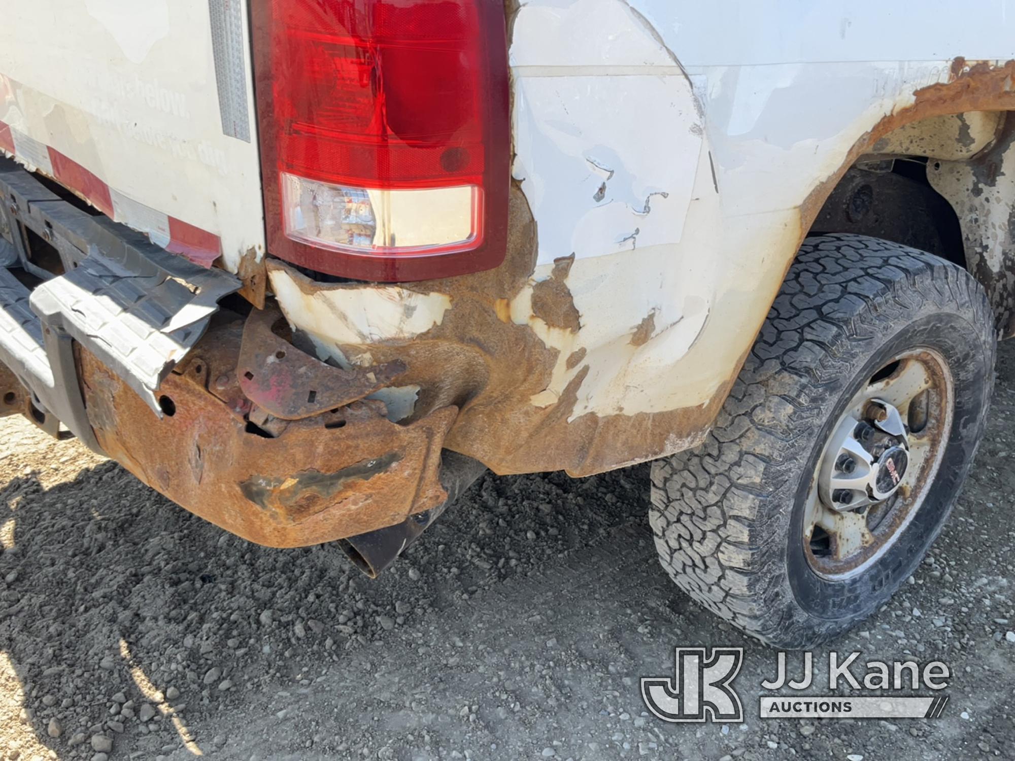 (Charlotte, MI) 2012 GMC Sierra 2500 4x4 Pickup Truck Runs & Moves) (Rust Damage, Body Damage