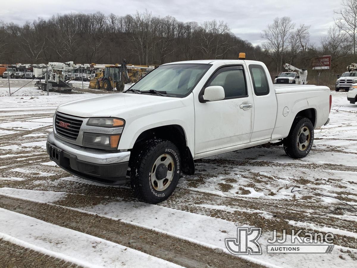 (Smock, PA) 2012 GMC Canyon 4x4 Extended-Cab Pickup Truck Title Delay) (Runs & Moves, Rust, Paint &