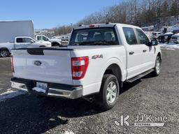 (Kings Park, NY) 2021 Ford F150 4x4 Crew-Cab Pickup Truck Runs & Moves, Body Damage, Check Engine Li