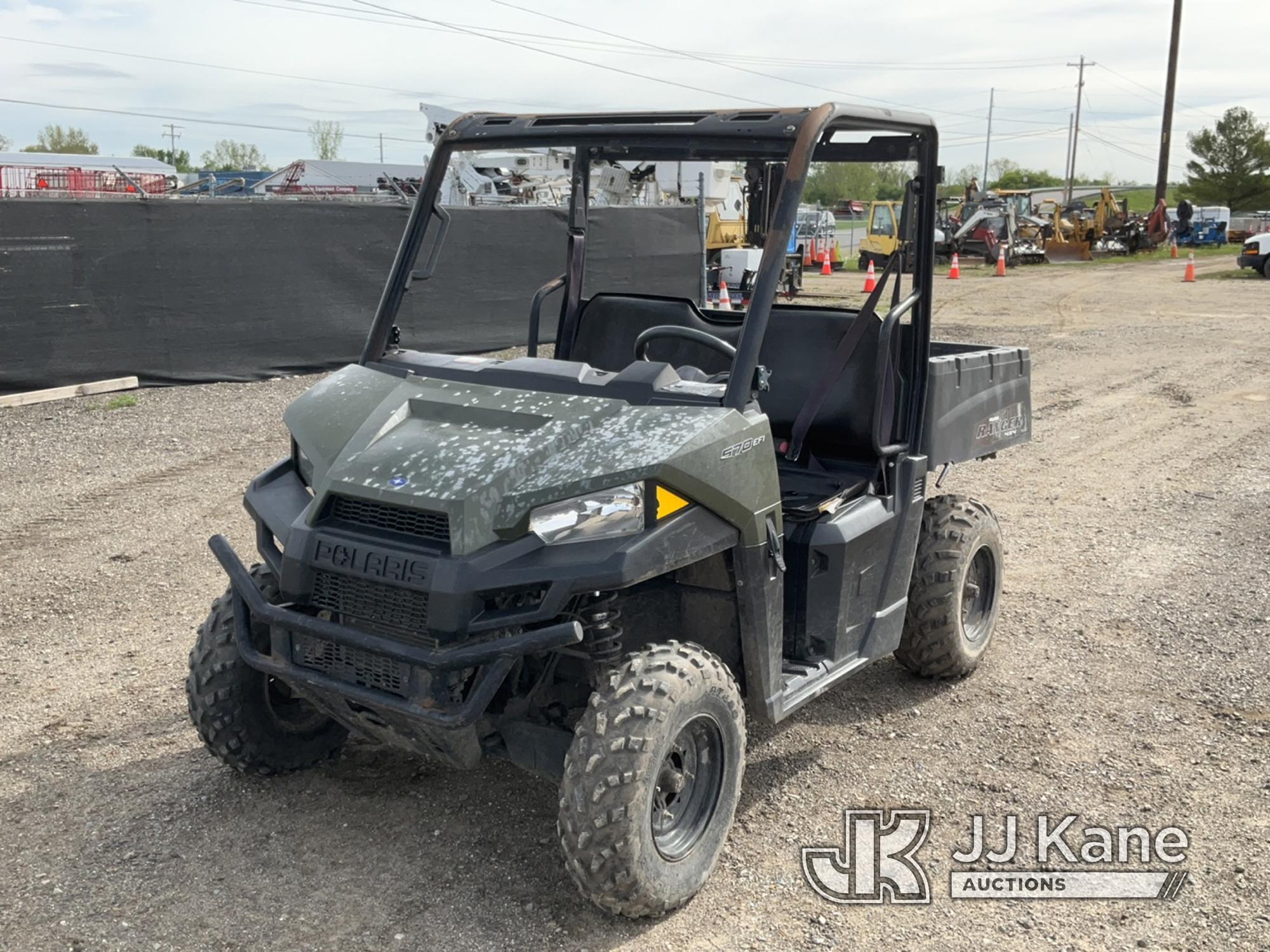 (Charlotte, MI) 2017 Polaris Ranger 500 4x4 All-Terrain Vehicle Runs, Moves, Jump To Start, Seller S