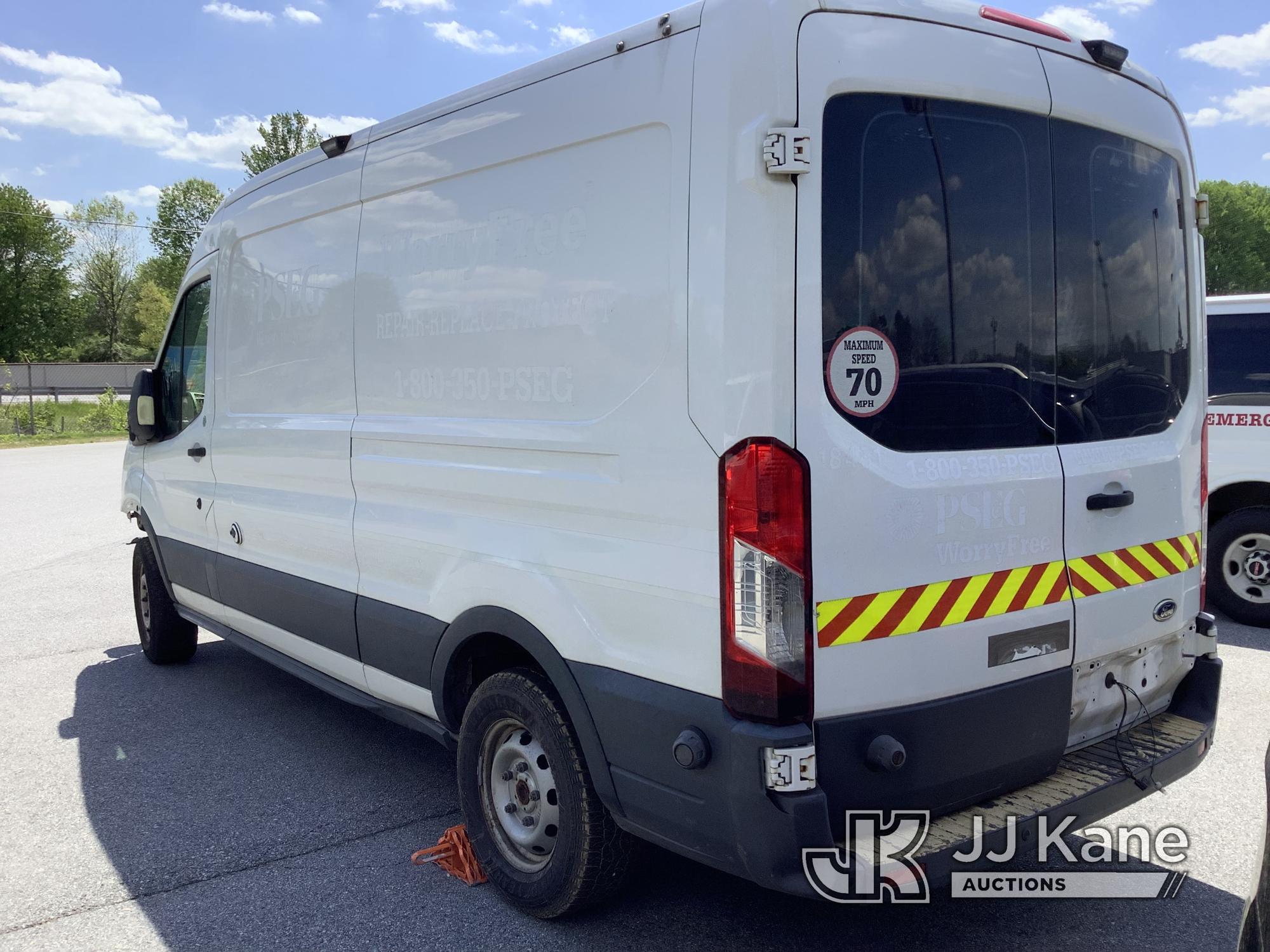 (Chester Springs, PA) 2016 Ford Transit Cargo Van Not Running, Condition Unknown, Engine & Trans Rem