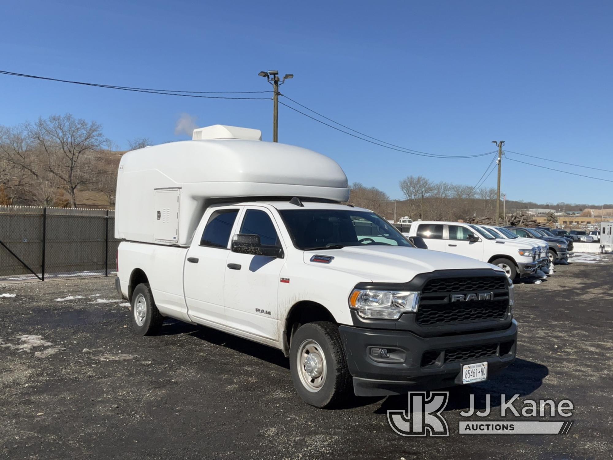 (Kings Park, NY) 2022 RAM 2500 Crew-Cab Pickup Truck Runs & Moves) (Inspection and Removal BY APPOIN