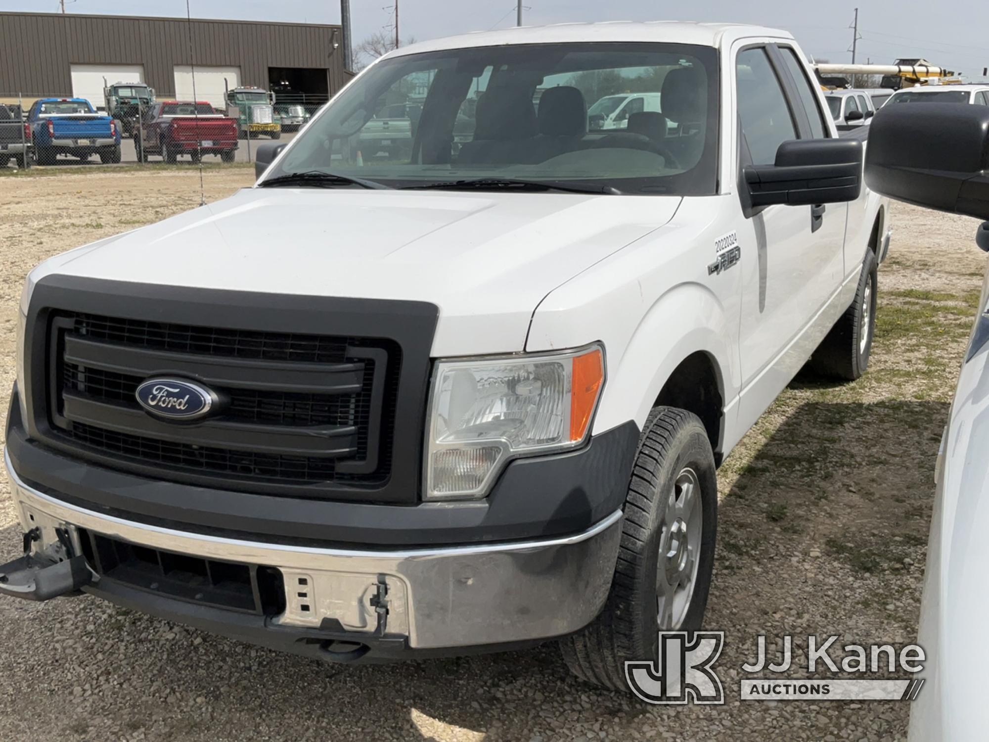 (Charlotte, MI) 2014 Ford F150 4x4 Extended-Cab Pickup Truck Starts Then Immediately Shuts Off, Will